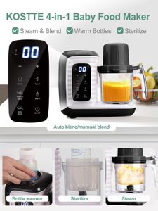 KOSTTE Baby Food Maker – Steamer & Blender for Homemade Purees