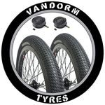 Vandorm PAIR DRIFTER R2R 20" x 2.00" BMX TYRES & TUBES