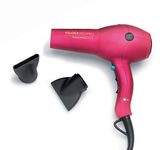 Diva Pro Styling Veloce 3800 Pro Dryer, Pink - 2200W Professional Hairdryer with Ionic Conditioning EDT106