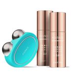 FOREO Forever Firm Bear Bundle - Bear Microcurrent Face Lift Device - Face Massager Electric + 2 x Rejuvenating Conductive Serum 30 mL - Anti Aging Skincare Tools Set - Instant Face Lift - Mint