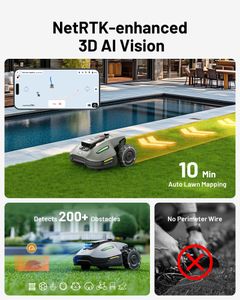 MAMMOTION YUKA Mini Robot Lawn Mower – Automatic Grass Cutter