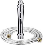 Metal Shower Douche for Enema Rinse, Enemator Cleaning Shower Both for Men and Women-Handheld Shower Bidet For Pregnant Women 59-inch shower hose（Large）