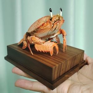 Real Crab Taxidermy, Animal Specimen, Unique Handicrafts Collectors, Home Decor Ideal Gift for Nature Lover (Real Spanner Crab)