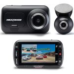 Nextbase 320XR Dash Cam Bundle with Rear Window Camera 2.5" HD 1080p Compact Car Dashboard Camera, Intellegent Parking Mode, Loop Recording, Rear 1080p Camera