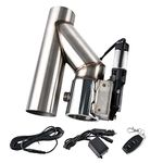 EVIL ENERGY 2.5" Electric Exhaust Cutout, Exhaust Valve Kit with Controller Remote