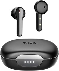 Wireless Earbuds, Tribit Bluetooth 5.2 Earbuds Qualcomm QCC3040, 4Mics CVC 8.0 Call Noise Canceling Crystal-Clear Calls Comfortable Earbuds 32H Playtime Wireless Bluetooth Headphones, FlyBuds C2