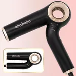 ELLA BELLA® Professional Ionic Hair Dryer (Foldable) • Negative Ion Blow Dryer • Perfect for Travel • Intelligent Heat Control & Rapid Drying Speeds • Lightweight Design • Low Noise Technology