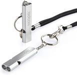 Noopel 2 Pack Survival Whistle with