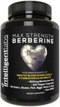 Intelligent Labs Berberine Supplement HCL Plus, Max Potency 450 MG Per Capsule - 120 Capsules