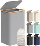 SONGMICS Laundry Basket with Lid, L