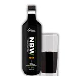 Aghora Black Alkaline Water natural, organic, vegan, gluten-free, non-GMO, and lactose-free attributes, has more than 77+ trace minerals, strong electrolytes and an alkaline pH of more than 8.0+. (1ltr Liquid Each) (Pack of 6)