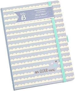 Busy B 6591 Clouds Pregnancy Journal Book, Grey