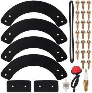POSFLAG 753-04472 Auger Kit with 954-0101A Drive Belt Replaces MTD 753-04472, 735-04033, 735-04032, 754-0101, 754-0101A, 954-0101 for Troy-Bilt Squall 521, 721, 5521 21" Snow Throwers