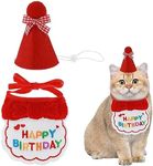 Amaxiu Small Dog Cat Birthday Hat S