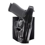 Galco AG800B Black Right Hand Ankle Glove (Ankle Holster) for Glock 43