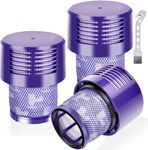 Filter Replacements for Dyson V10 Animal V10 Cyclone Series V10 Absolute V10 Total Clean SV12 Cordless Stick Vacuum Cleaner, Compare to Part # 969082-01 (3 Pack HEPA Filters)