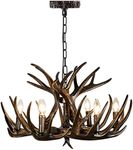 TPMAFF Rustic Antlers Chandelier An