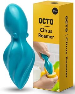 OCTO Lemon Juicer Hand by OTOTO - Easy to Hold Lemon Squeezer Manual for Lemon, Lime, Oranges - BPA Free, Dishwasher Safe Citrus Juicer Hand Press Manual - Fun Kitchen Gadgets & Tools