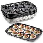 MT Products Plastic Deviled Egg Tra