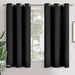 YoungsTex Black Bedroom Curtains 63