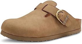 Eastland Women's GINA Clog, Taupe, 