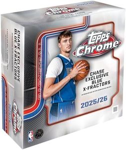 2025-26 Topps Chrome Basketball - Factory Sealed - Mega Box