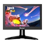 Eyoyo 7 inch Small HDMI LCD Monitor, Portable 1280x800 16:10 IPS Screen Support HDMI/VGA/AV/BNC Inputs