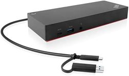 Lenovo ThinkPad Hybrid USB-C with USB-A Dock - Docking Station - 2 x HDMI, 2 x DisplayPort - GigE - 40AF0135EU