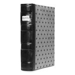 Bellagio-Italia Tuscany DVD Binder, Black/Gray - Beautifully Store and Protect DVDs, Blu-Rays, CDs, Photos and Video Games (1)