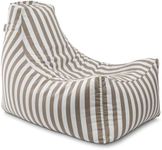 Jaxx Juniper Chaise Lounge, Taupe Striped