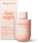 Playground Date Night, Water-Based Personal Lubricant with Naural Ingredients, Safe to Use with Latex Condoms, Lube for Men, Women, and Couples, Champagne & Vanilla Scent, 3.7 Fl. Oz.