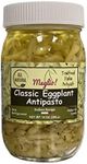 Classic Eggplant Antipasto 14 Oz (396 g) - Italian Appetizer, Antipastos, Vegetables, All Natural