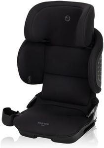 Maxi-Cosi Tanza Belt-Positioning Booster Car Seat – Compact & Foldable,Travel Carseat, Rigid UAS Installation, 10-Position Adjustable Headrest, PureCosi™ Washable Fabrics, EcoCare Recycled Materials, Cup Holder