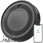 LEFANT Robotic Vacuum Cleaner, 4500Pa Suction Power, 180 Minutes Run Time, 6 Cleaning Modes, Precise Obstacle Avoidance 4cm, App/Alexa, for Pet Hair, Hair and Hard Floors, M310, Black