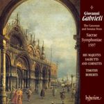 G Gabrieli: The Canzonas and Sonatas from Sacrae Syphoniae, 1597 /His Majesty's Sagbutts and Cornetts · Roberts