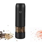 Coypubb Salt and Pepper Mill, Electric Pepper Grinder with Adjustable Coarseness Refillable Design Ceramic Core for Kitchen Restaurant Picnic BBQ