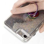 Case-Mate - Phone - Rings - Holder - Phone Grip Stand - Universal - Dotted Iridescent