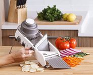 Swadhin Multifunctional Manual Mandolin Slicer Kitchen Adjustable Fruit Vegetables Cutter Shredder Julienne Grinding Cutting Slicing Chopper and Grater for Kitchen Use Accessories