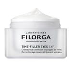 FILORGA TIME-FILLER Eyes 5XP - Anti Aging - Wrinkle Reducing Eye Cream With Hyaluronic Acid and Orchid Stem Cells - 0.5 Fl Oz