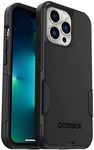 OtterBox 77-84339 Commuter Case, Shockproof, Drop proof, Rugged, Protective Case, 3x Tested to Military Standard, Antimicrobial Protection, No Retail Packaging, Black, iPhone 13 Pro