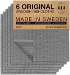 SUPERSCANDI Swedish Dish Cloth 6 Pa