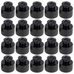 BESPORTBLE 20Pcs Push Pull Caps for Bottles, 28mm Water Bottle Replacement Caps - Reusable Water Bottle Lid Top