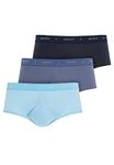 Jockey UK Classic Cotton Rib Y-Front Brief 3-Pack in Indigo Mix, Size 38