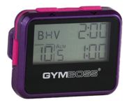 Gymboss Interval Timer and Stopwatch - VIOLET/PINK METALLIC GLOSS