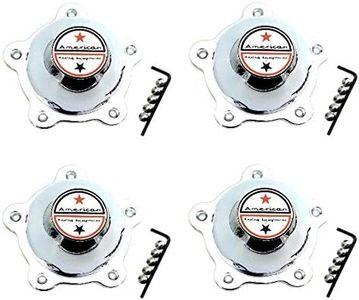 American Racing 4 Pack VN105-1CAP 1055001 Chrome Wheel Center Cap