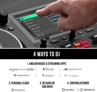 Numark Mixstream Pro+ DJ Controller – Standalone Performance Deck