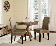 Safavieh Home Collection Odette Grey Wicker Dining Chair