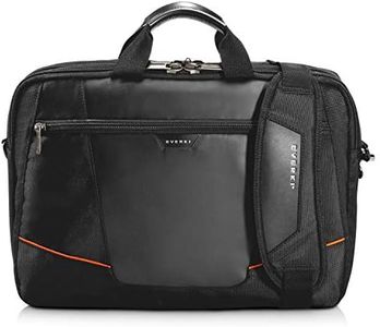 EVERKI Flight Business 15.6-Inch or 16-Inch Laptop Briefcase Bag, Travel Friendly, Men or Women, Organized, Black (EKP419)