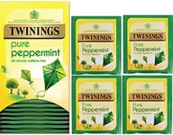 (10 PACK) - Twinings - Pure Peppermint Teabags | 20 Bag | 10 PACK BUNDLE