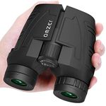 OMZER 12x25 Compact Binoculars for Adults Kids - High Powered Binocular with BAK4 Prism - Easy Focus & Lightweight Binoculars for Bird Watching Hunting Hiking Camping Travelling